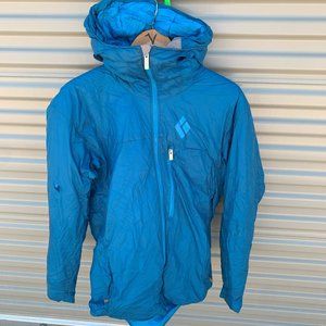 Black Diamond Thick puffy fullzip hoody Medium